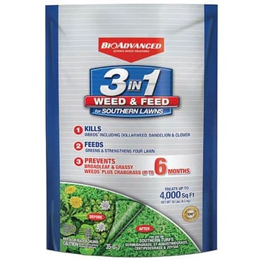 BioAdvanced 10# 3-in-1 Weed & Feed 4M South Lawn — photo 1 of 2