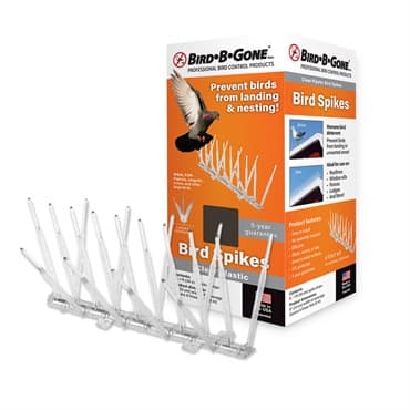 Bird B Gone 5" Plastic Bird Spikes 6PK 1' Sections 764176050602 — photo 1 of 2