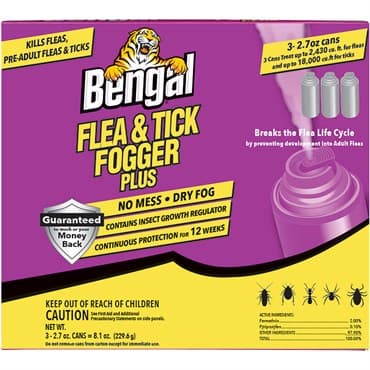 Bengal 3pk 2.7oz Flea Tick Fogger — photo 1 of 2