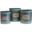 Braun Turquoise Round Planters Set Of 3 — thumbnail 1 of 2