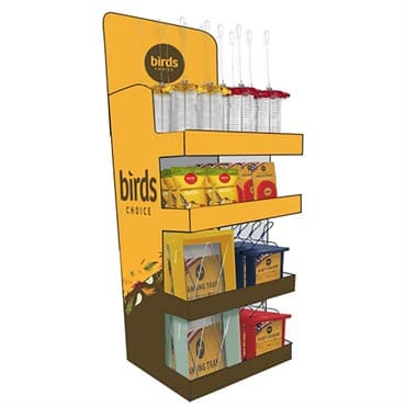 Backyard Nature 54pc Assorted Bird Feeders w/ Display — photo 1 of 2