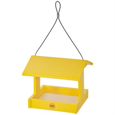 Birds Choice Fly Thru Feeder Recycled Plastic Yellow — photo 1 of 2