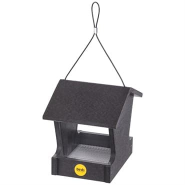 Birds Choice Hopper Feeder Recycled Plastic Bristol Black 1.5# Capacity — photo 1 of 2
