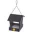 Birds Choice Hopper Feeder Recycled Plastic Bristol Black 1.5# Capacity — thumbnail 1 of 2