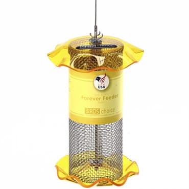 Birds Choice Small Nyjer Seed Finch Forever Feeder Yellow 1# Capacity — photo 1 of 2