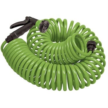 Orbit 25' Hose Coil with Nozzle Green — photo 1 of 2