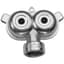 Orbit Twin Circle Spray Zinc Spot Sprinkler — thumbnail 1 of 2