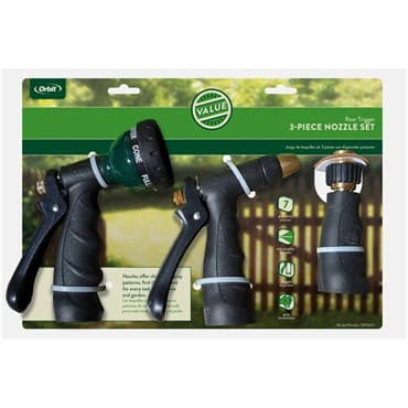 Orbit 3pc Nozzle Set with Rear Trigger Zinc Green — photo 1 of 2