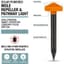 Brookstone Solar Powered Mole Repeller w/ LED Pathway Light — thumbnail 1 of 2