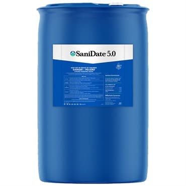 BioSafe SaniDate 5.0  55GL OMRI HAZ ( Hydrogen Peroxide+Peroxyacetic acid ) — photo 1 of 2