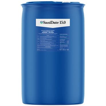 BioSafe SaniDate 12.0 55GL OMRI HAZ ( Hydrogen Peroxide+Peroxyacetic acid ) — photo 1 of 2