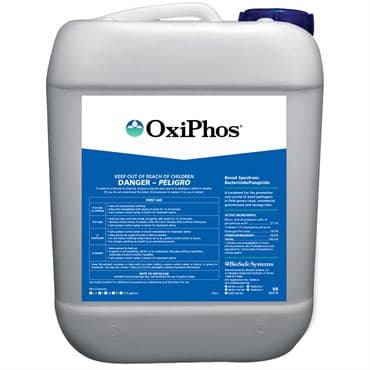 BioSafe OxiPhos 2.5Gl HAZ (75/Pl) ( Hydrogen Peroxide+Phosphorous Acid ) — photo 1 of 2