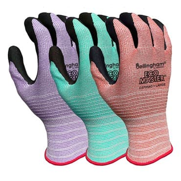 BGC EcoMaster Foam Nitrile Palm Glove XS Asst Colors Recy Poly Shell — photo 1 of 2