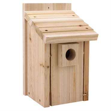 Classic Bluebird House Natural Wood w/ Vent — photo 1 of 2