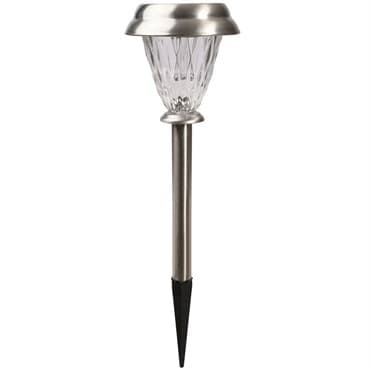 Moonrays 6pk SS Solar w/Water Glass Lens — photo 1 of 2