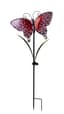 Moonrays Solar Metal/Glass Butterfly Red — thumbnail 1 of 2
