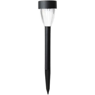 Moonrays Solar Metal & Plastic Black Pathway Light 3 Lumens — photo 1 of 2