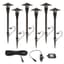 Moonrays 6pk Black Metal Pathway Kit — thumbnail 1 of 2