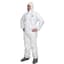 ProWorks Disposable Coverall, Microporous, Elastic Wrist, Ankles, Hood, & Boots, White, Large, 25/CS — thumbnail 1 of 2