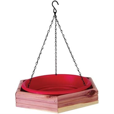 Pennington Cedar Hanging 2 in 1 Bird Bath/Feeder — photo 1 of 2