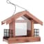 Pennington Cedar Chalet Feeder — thumbnail 1 of 2