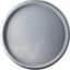 Crescent 19.7" Round Universal Saucer Weathered Concrete — thumbnail 1 of 2