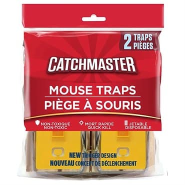 Catchmaster 2pk Wooden Mouse Snap Trap — photo 1 of 2