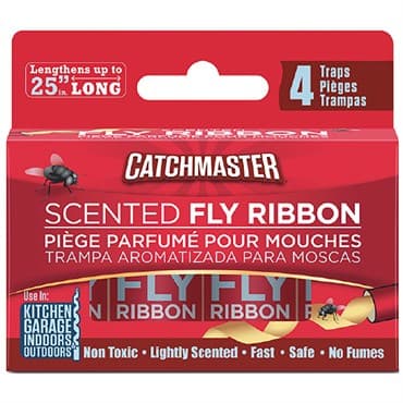 Catchmaster 4pk Scented Bug & Fly Ribbon (1 red box = 24) — photo 1 of 2