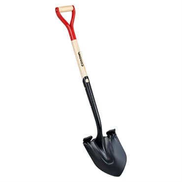 Corona 14 Gauge Round Point Hardwood D Grip Shovel — photo 1 of 2