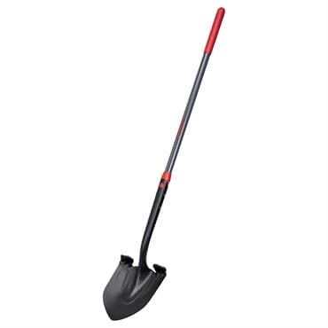 Corona 14 Gauge Round Square Point Fiberglass Handle Shovel — photo 1 of 2