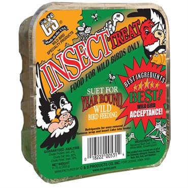 C&S 11.75oz Insect Treat Suet Cake — photo 1 of 2