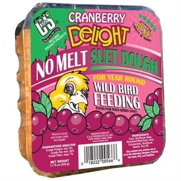 C&S 11.75oz Cranberry Delight No Melt Suet Dough — photo 1 of 2