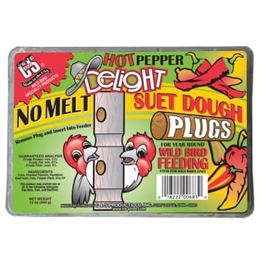 C&S 12oz Hot Pepper Delight Suet Plugs — photo 1 of 2