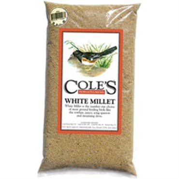 Coles 20# White Millet Seed MADE IN THE USA — photo 1 of 2
