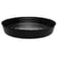 CWP 21" Black Heavy Gauge Vinyl Plant Saucer — thumbnail 1 of 2