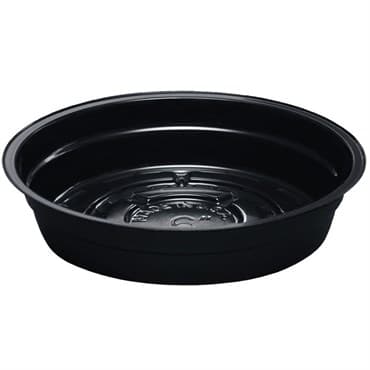 CWP 6" Black Heavy Gauge Vinyl Plant Saucer — photo 1 of 2