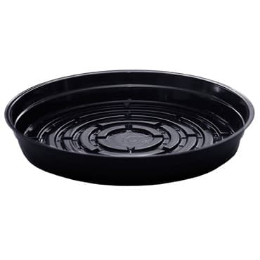 CWP 10" Black Heavy Gauge Vinyl Plant Saucer — photo 1 of 2