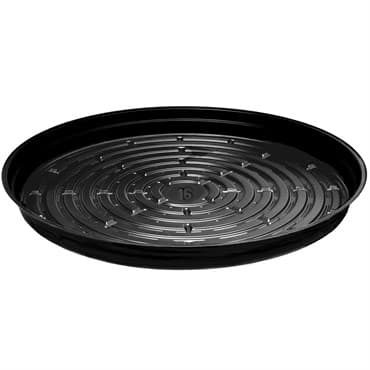 CWP 16" Black Heavy Gauge Vinyl Plant Saucer — photo 1 of 2