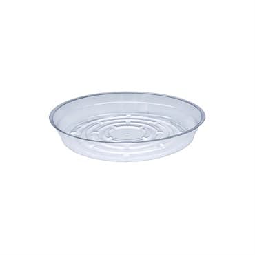 CWP 8" Clear Vinyl Plant Saucer — photo 1 of 2