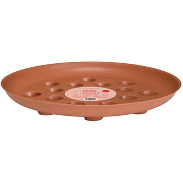 CWP 12" Terracotta Carpet Saver Saucer — photo 1 of 2