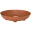 CWP 6" Terracotta Carpet Saver Saucer — thumbnail 1 of 2