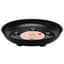 CWP 8" Black Carpet Saver Saucer — thumbnail 1 of 2