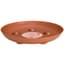 CWP 8" Terracotta Carpet Saver Saucer — thumbnail 1 of 2
