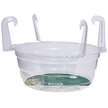 CWP  8" Hanging Basket Drip Pan with PDQ — photo 1 of 2
