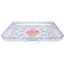 CWP 14" Square Carpet Saver Heavy Footed Saucer — thumbnail 1 of 2