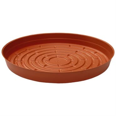 CWP 12" Terracotta Heavy Gauge Vinyl Plant Saucer — photo 1 of 2