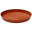 CWP 12" Terracotta Heavy Gauge Vinyl Plant Saucer — thumbnail 1 of 2