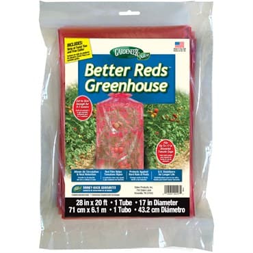 Dalen 28"x20' Better Reds Greenhouse Tube — photo 1 of 2