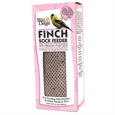 Wild Delight Pink Finch Sock With Nyjer — photo 1 of 2