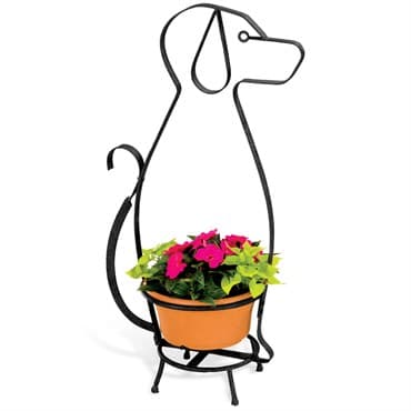 Deer Park Dog Planter Black — photo 1 of 2